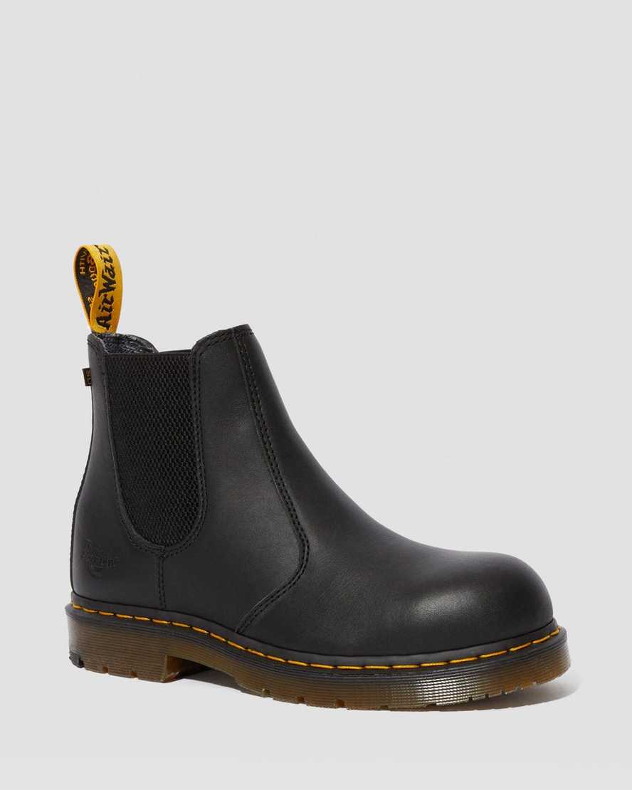 Dr. Martens Fellside Full Grain Chelsea Erkek Iş Botu - Bot Siyah |DOZBU6918|